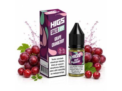 HIGS Salts Grape Cranberry 20mg 10ml