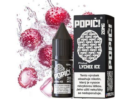 liquid popic salt lychee ice 10ml 20mg