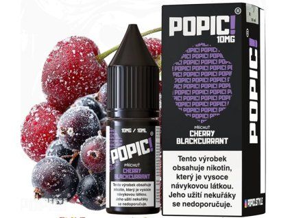 liquid popic salt cherry blackcurrant 10ml 10mg