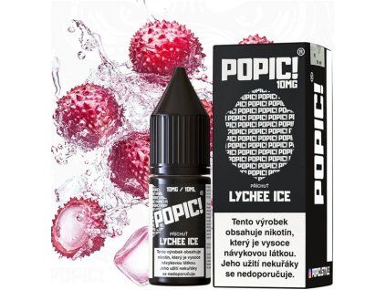 liquid popic salt lychee ice 10ml 10mg