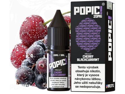 liquid popic salt cherry blackcurrant 10ml 20mg