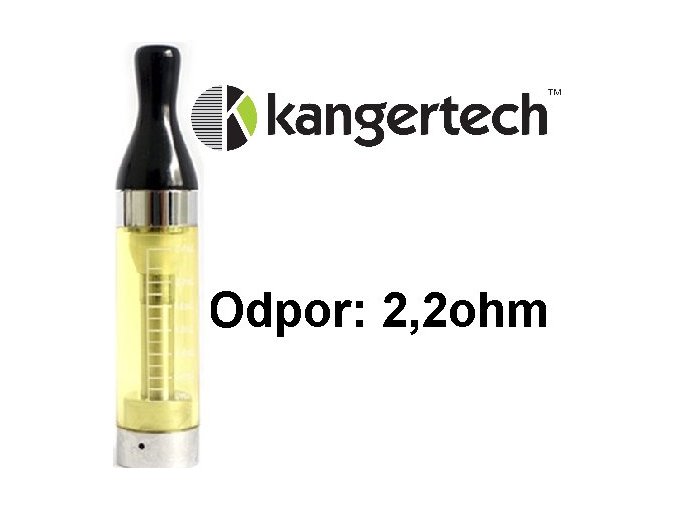 Kangertech CC/T2 clearomizer 2,4ml 2,2ohm Yellow