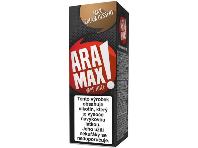 aramax max cream dessert 10ml