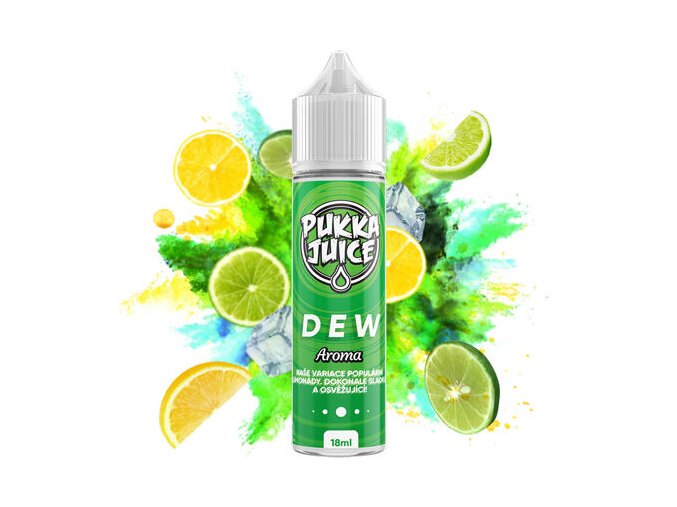 Příchuť Pukka Juice S&V: Dew (Citrusová limonáda) 18ml