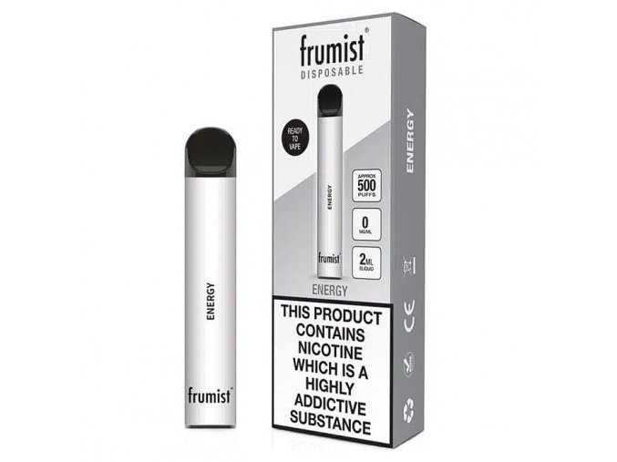 Elektronická cigareta Frumist Disposable - Energy (Energetický nápoj) - 0mg - Zero