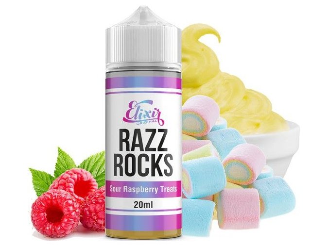 Příchuť Infamous Elixir Shake and Vape 20ml Razzrocks