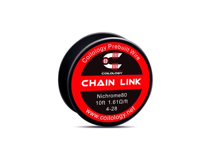 Odporový drát Coilology - Chain Link Ni80 (3m)