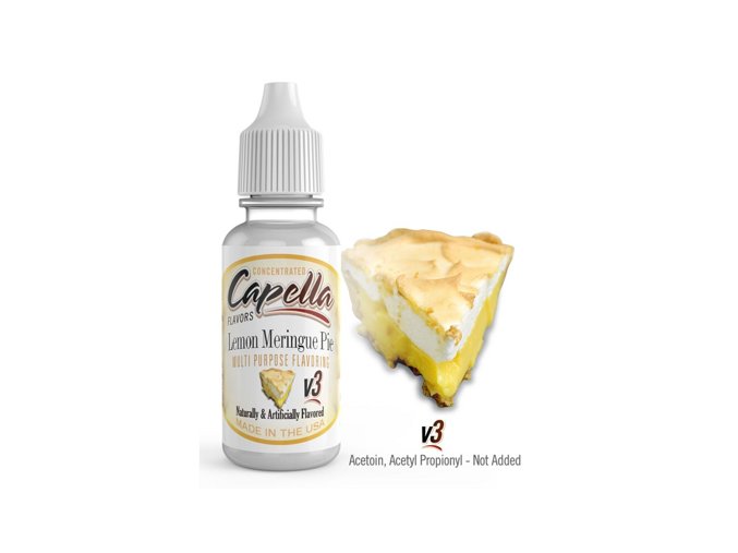 Příchuť Capella: Citronový koláč (Lemon Meringue Pie v3) 13ml