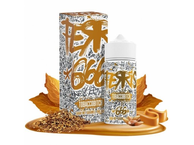 Ferris 666 - Tobaccobitch - Shake & Vape - 20ml, produktový obrázek.