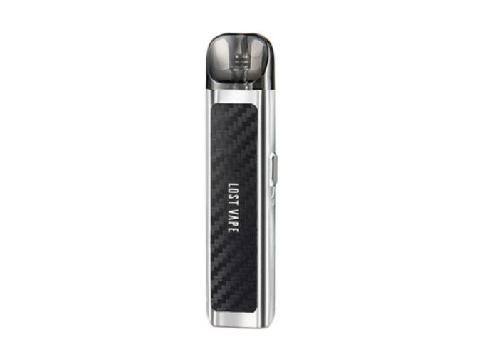 Lost Vape Ursa Nano Pod elektronická cigareta 800mAh Silver Carbon fiber