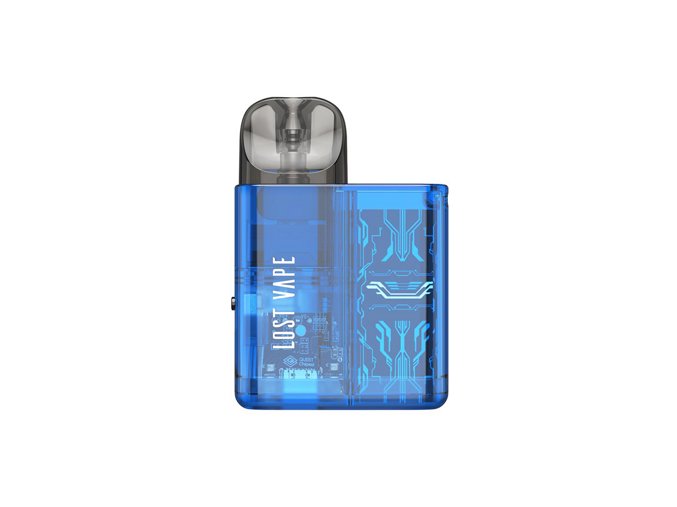 Elektronická cigareta: Lost Vape Ursa Baby Pod Kit (800mAh) (Blue Clear)