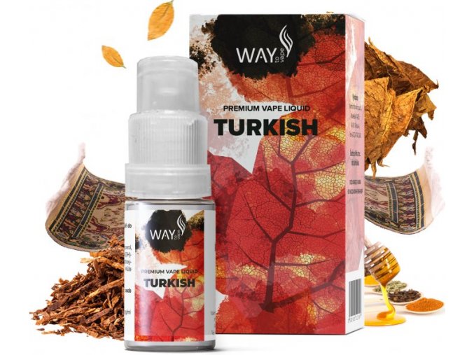 Liquid WAY to Vape Turkish 10ml-0mg