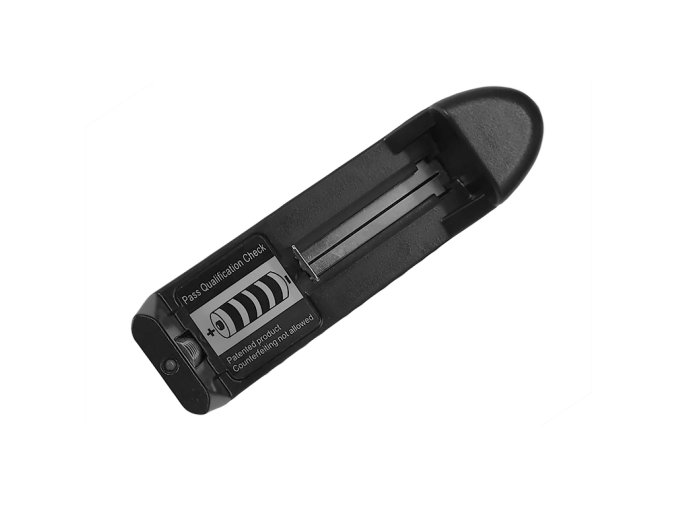 Nabíječka 220V 18650 3,7V/450mAh, produktový obrázek.