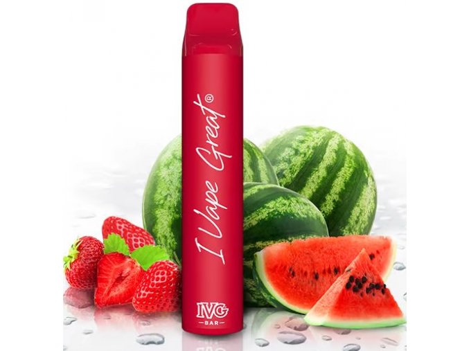 I VG Bar Plus elektronická cigareta 20mg Strawberry Watermelon