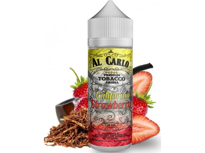 Příchuť Al Carlo Shake and Vape 15ml California Strawberry