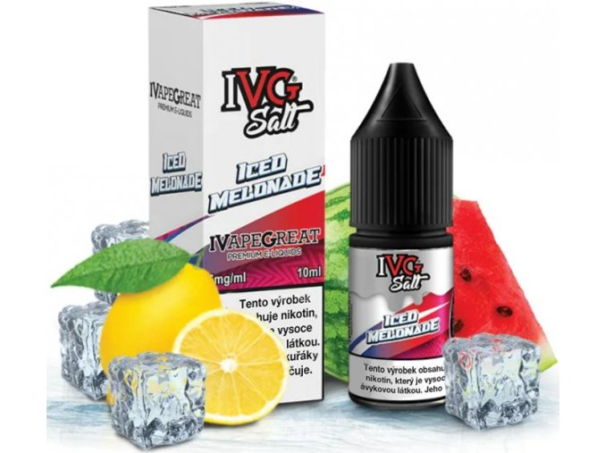 Liquid I VG SALT Iced Melonade 10ml - 10mg