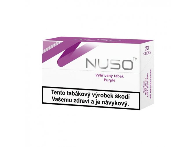 NUSO - Heat Not Burn - Purple, produktový obrázek.