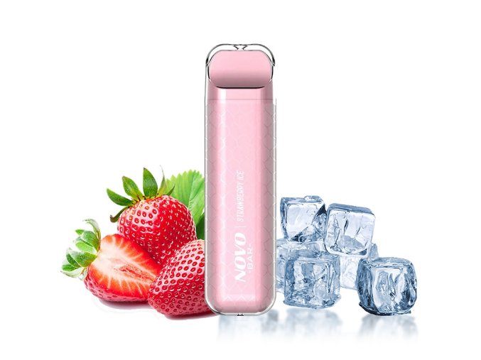 Smok Novo Bar - 20mg - Strawberry ICE (Jahoda), produktový obrázek.