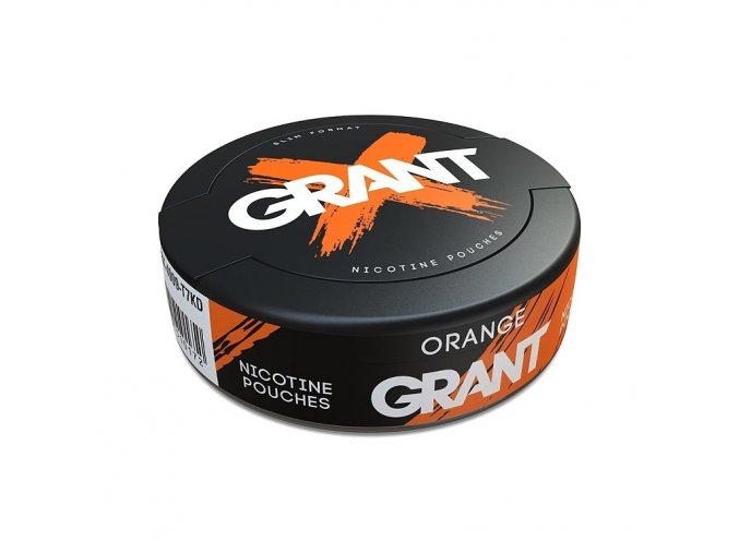 GRANT - nikotinové sáčky - Orange - 25mg /g, produktový obrázek.