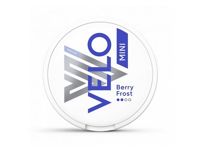 VELO - nikotinové sáčky - Berry Frost Mini - 12mg /g, produktový obrázek.