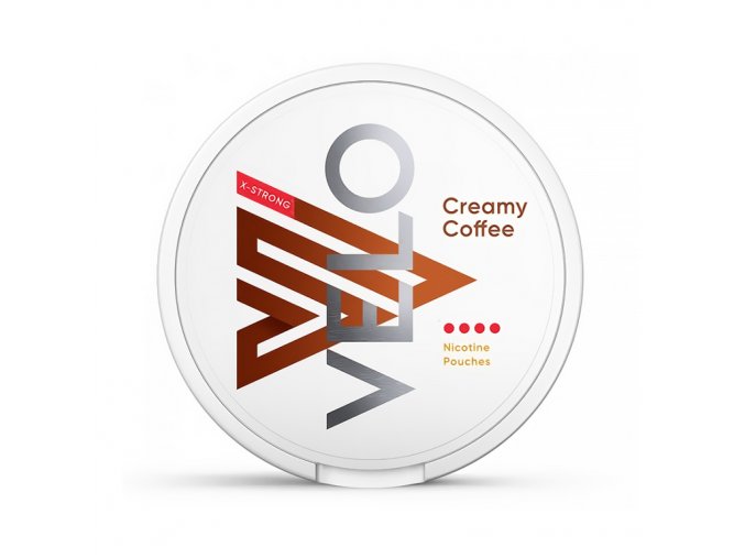 VELO - nikotinové sáčky - Creamy Coffee X-Strong - 15,5mg /g , produktový obrázek.
