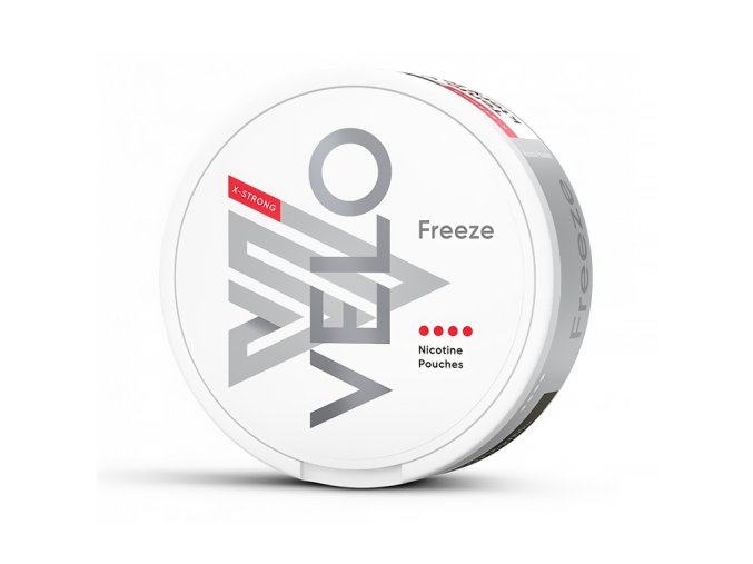 VELO - nikotinové sáčky - Freeze X-Strong - 15,5mg /g, produktový obrázek.