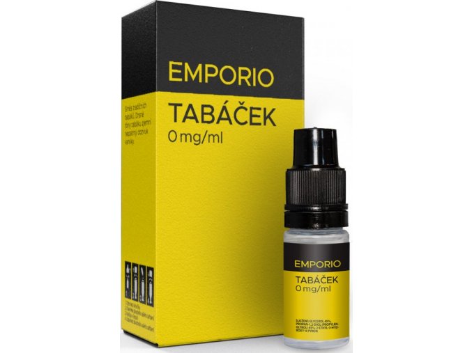 emporio tobacco 10ml 0mg