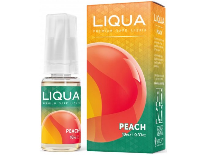 liqua cz elements peach 10ml broskev