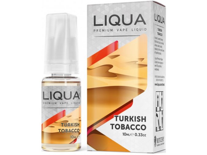 liqua cz elements turkish tobacco 10ml0mg turecky tabak