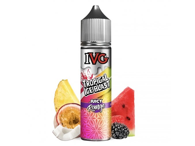 IVG - Juicy Series - S&V - Tropical ICE Blast - 18ml, produktový obrázek.