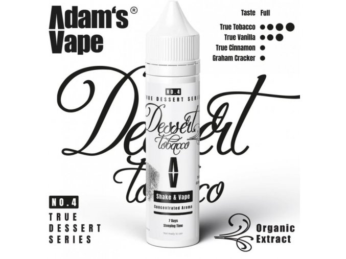 Příchuť Adam´s Vape Shake and Vape 12ml Dessert Tobacco