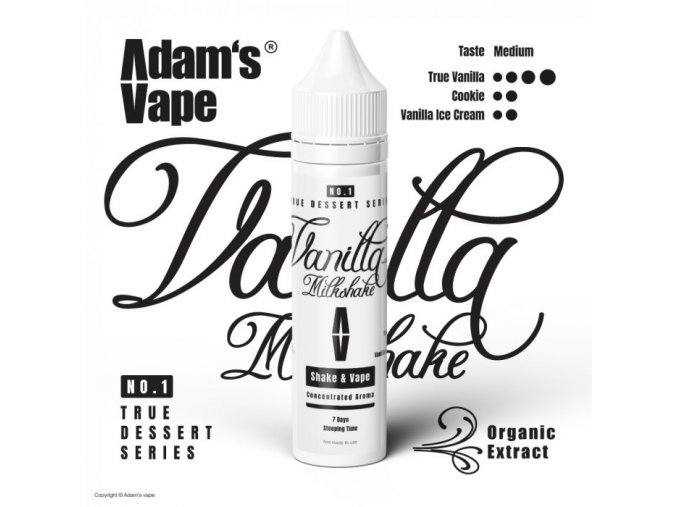 Příchuť Adam´s Vape Shake and Vape 12ml Vanilla Milkshake