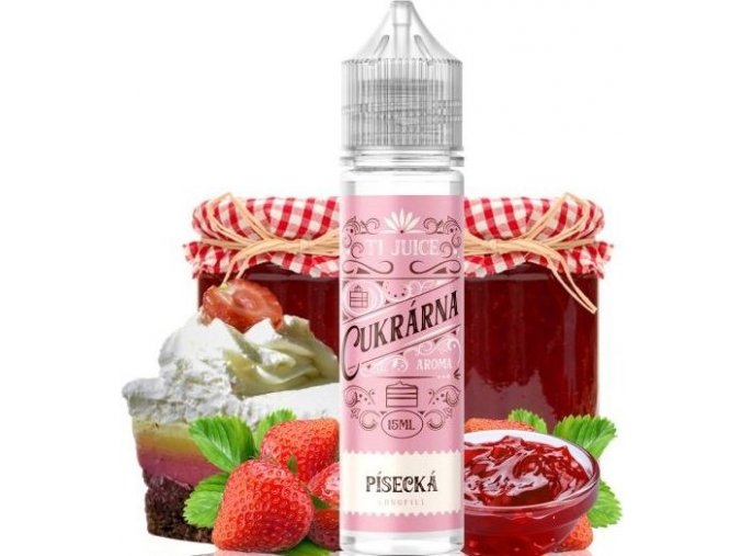 Příchuť Ti Juice Shake and Vape 15ml Cukrárna Písecká