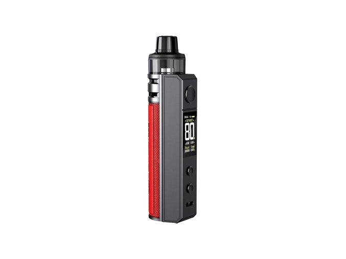 Elektronická cigareta: VooPoo Drag H80 S Pod Kit (Red)