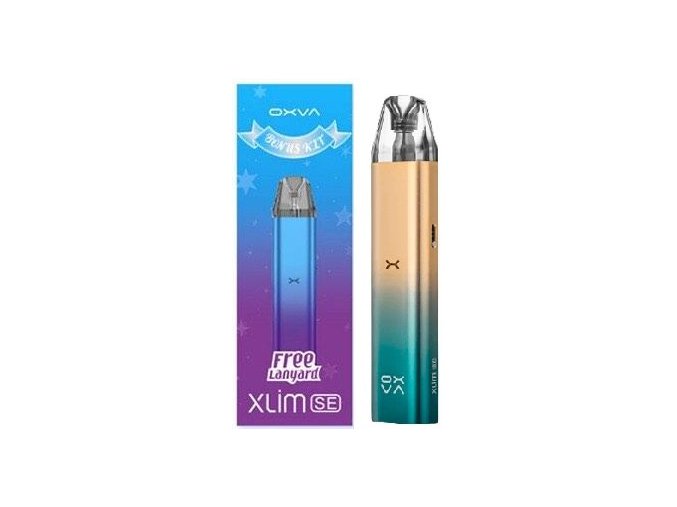 OXVA Xlim Se Bonus Pod elektronická cigareta 900mAh Green Gold