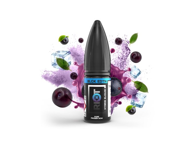 E-liquid Riot S:ALT 10ml / 5mg: Pure Frozen Acai (Ledové bobule acai)