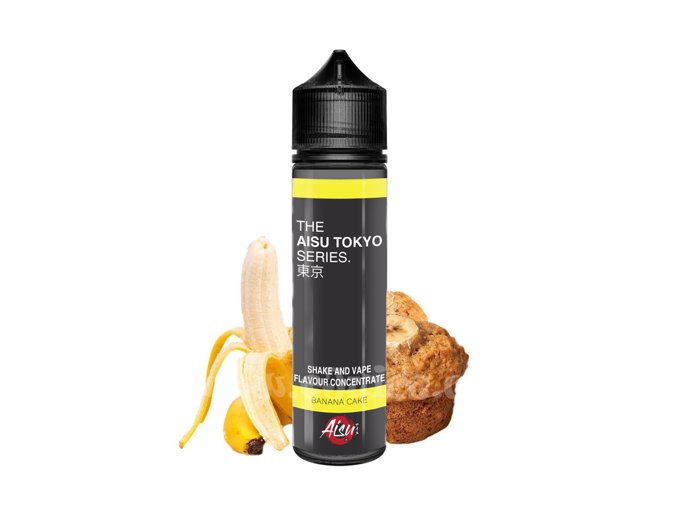 Příchuť ZAP! Juice S&V: AISU TOKYO Banana Cake (Banánový dezert) 20ml