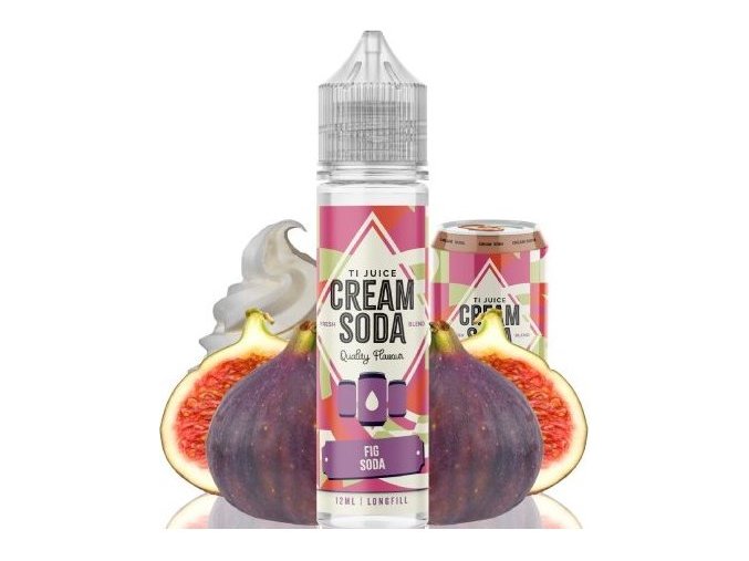 Příchuť Cream Sodas Shake and Vape 12ml Fig Soda