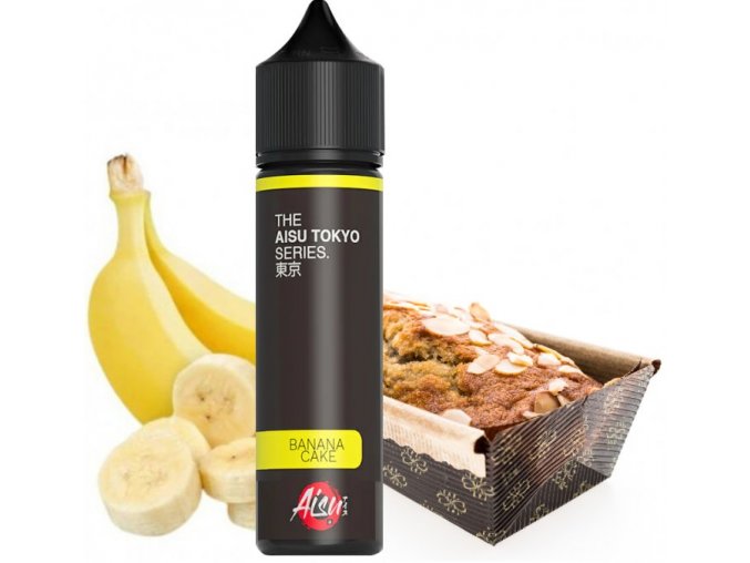 Příchuť ZAP! Juice Shake and Vape AISU TOKYO 20ml Banana Cake