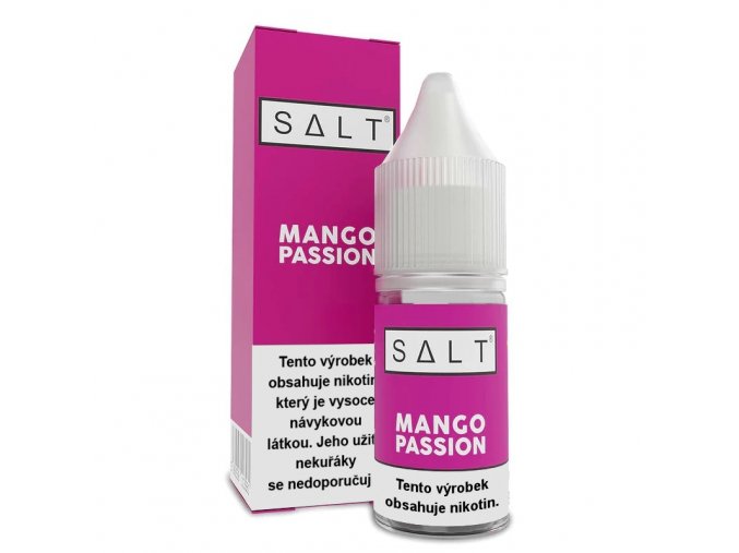 E-liquid - Juice Sauz SALT - Mango Passion - 10ml - 5mg, produktový obrázek.