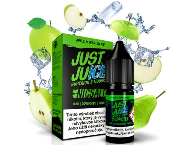 Liquid Just Juice SALT Apple & Pear On Ice 10ml - 20mg