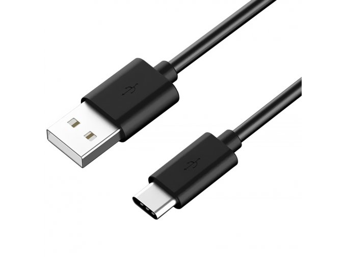 rychlonabijeci kabel usb c 5a black cerny