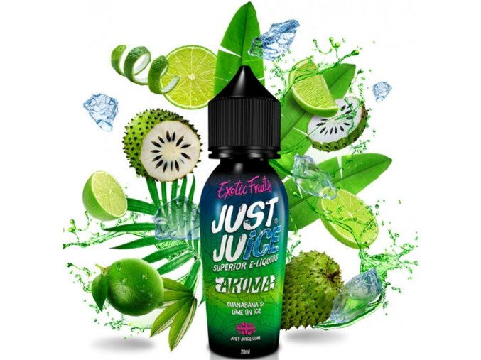 Příchuť Just Juice Shake and Vape 20ml Guanabana & Lime On Ice