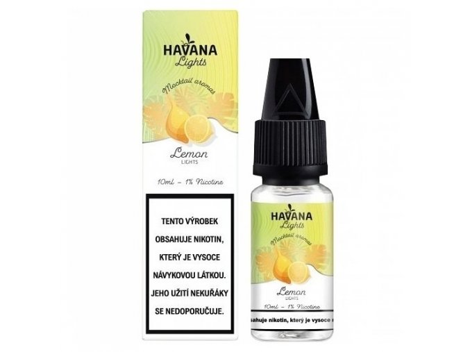 Havana Lights Salt - E-liquid - Lemon - 10ml - 10mg