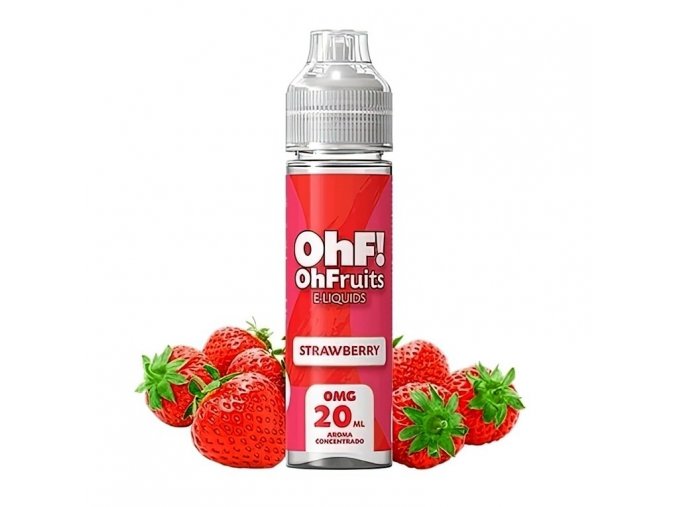 Ohf! - S&V - OhFruits - Strawberry - 20ml, produktový obrázek.