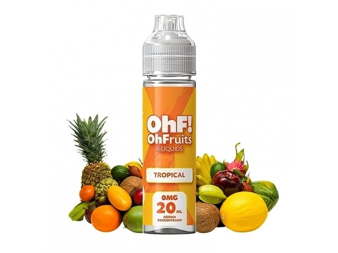 Ohf! - S&V - OhFruits - Tropical - 20ml, produktový obrázek.