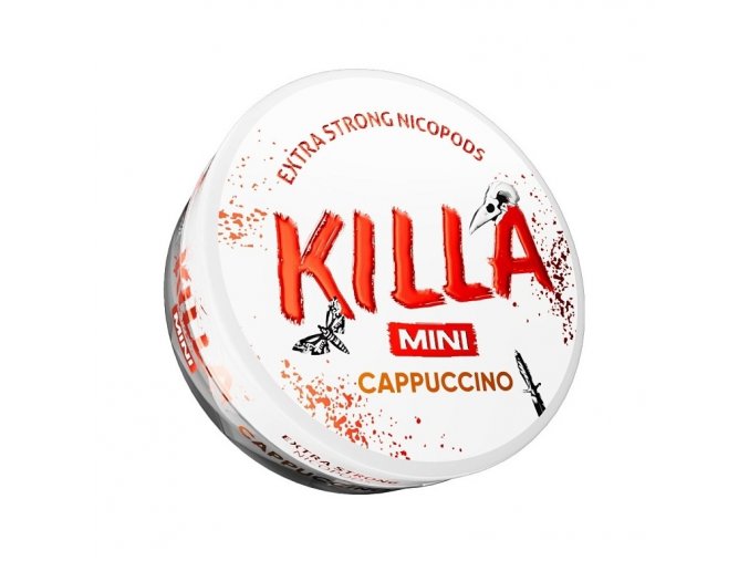 KILLA Mini - nikotinové sáčky - Cappuccino - 16mg /g, produktový obrázek.