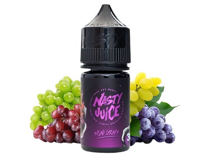 Nasty Juice - Příchuť - Asap Grape - 30ml, produktový obrázek.