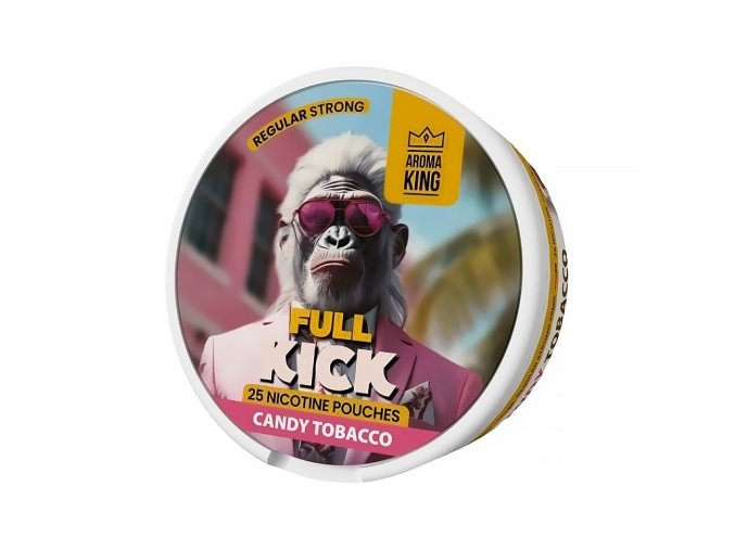 Aroma King Full Kick - nikotinové sáčky - Candy Tobacco - 20mg /g, produktový obrázek.