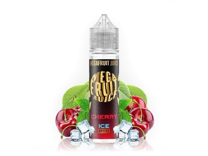 Megafruit Juice - S&V - Cherry ICE (Svěží třešeň) - 10ml, produktový obrázek.